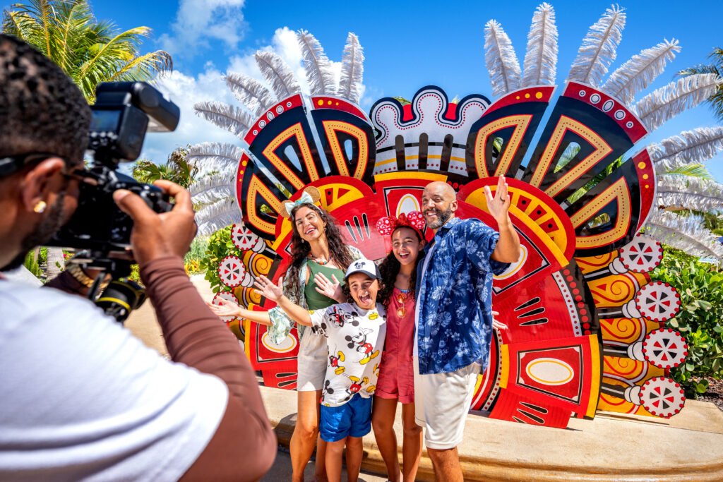 Sunny Disney cruise decks