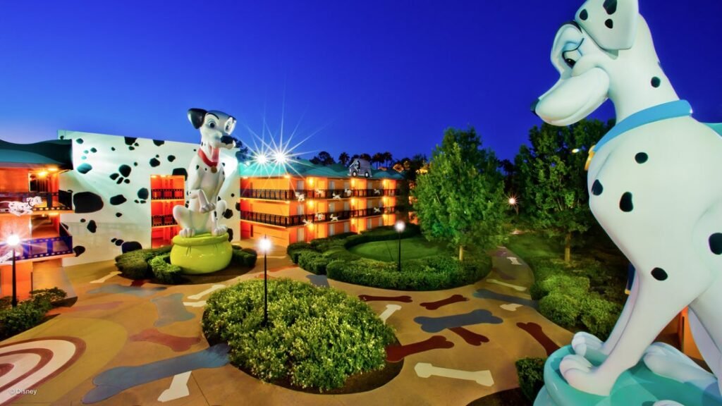 Disney’s All-Star Movies Resort — resort view