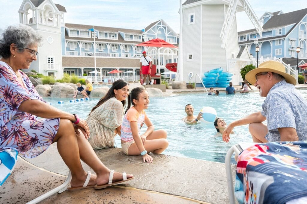 Disney’s Beach Club Villas — resort view