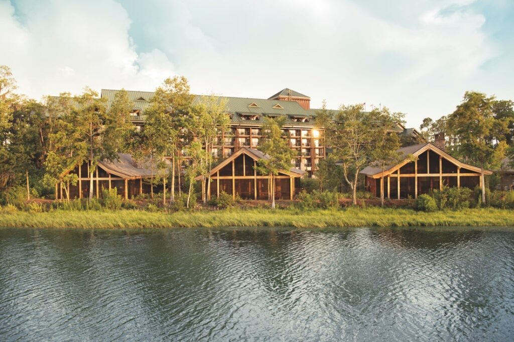 Copper Creek Villas & Cabins at Disney’s Wilderness Lodge — resort view