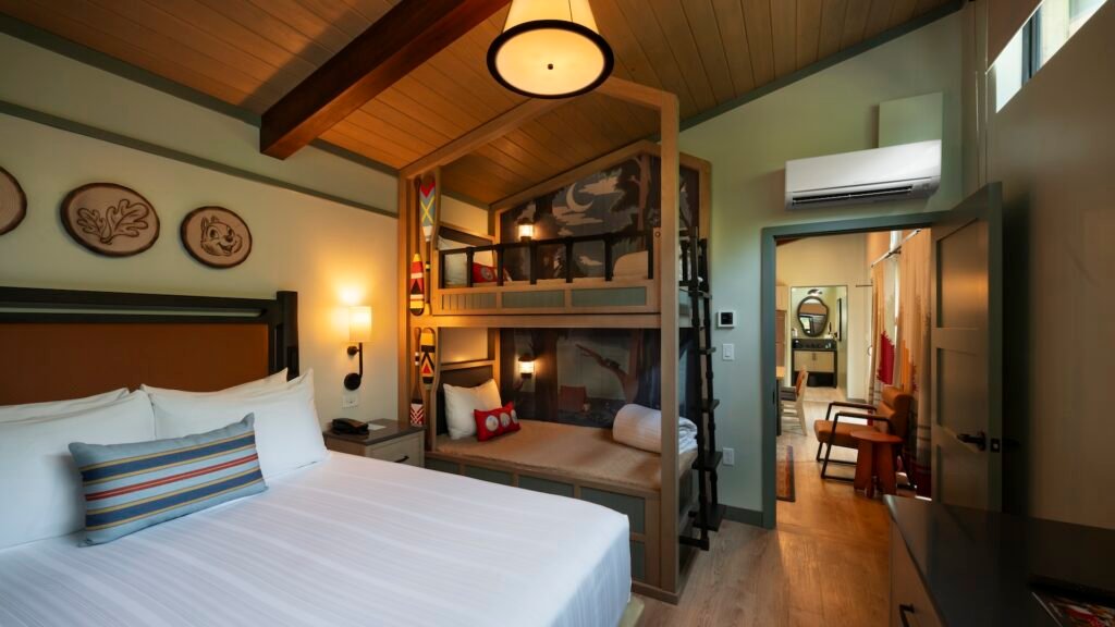 Fort Wilderness accommodation and campground views