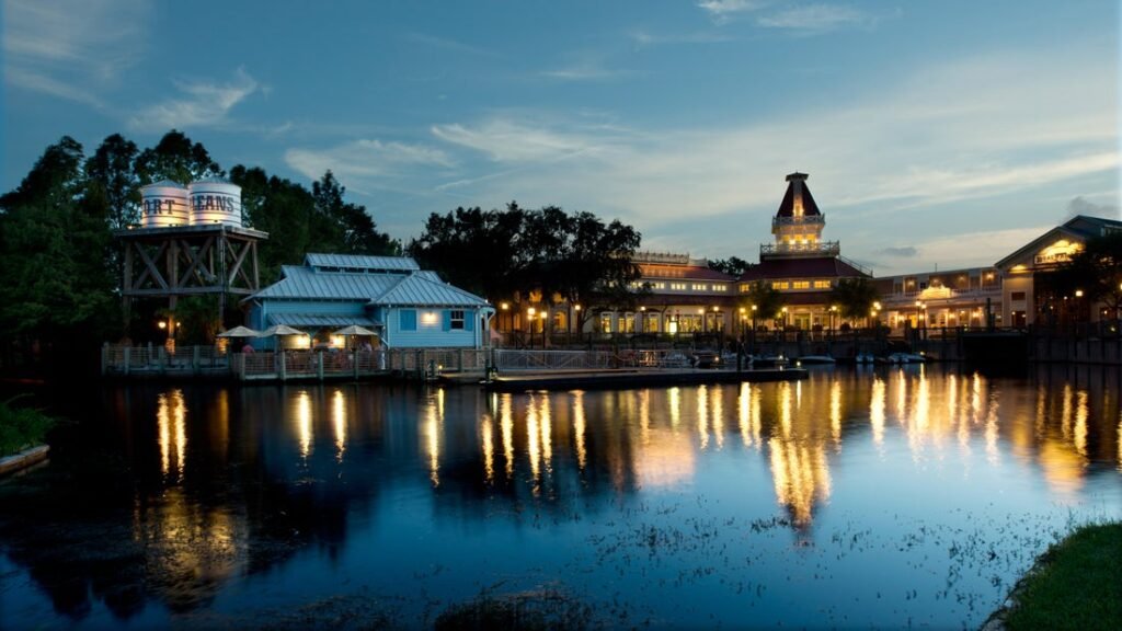 Disney’s Port Orleans Resort – Riverside — resort view